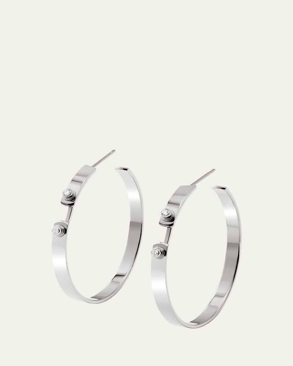 18K Monday Morning Mood Hoop Earrings